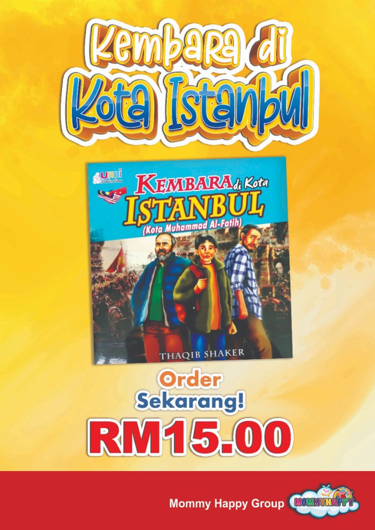 CI10NOVEL KEMBARA DI KOTA ISTANBUL MommyHappy