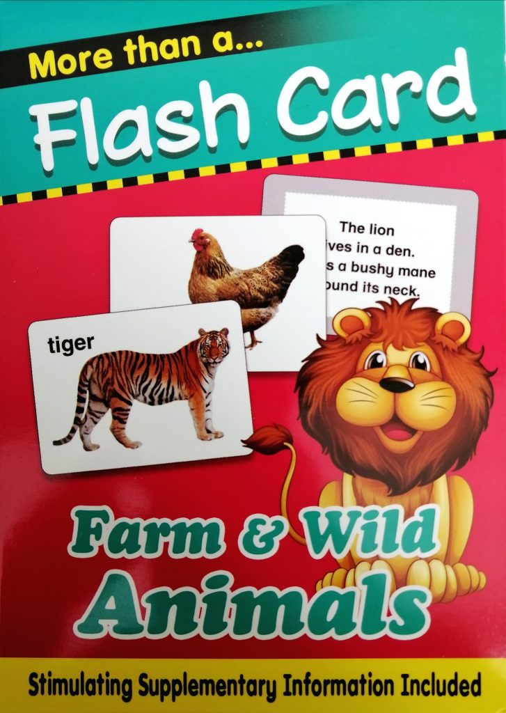 FC21-FLASH CARD FARM & WILD ANIMALS | MommyHappy